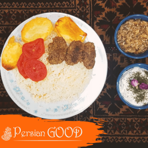 persian kabab tabei or pan kebab