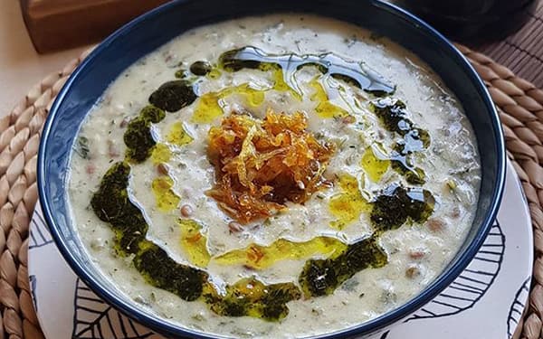 Ash mast or yogurt soup is cooked in several cities of Iran and each city usually has its own recipe